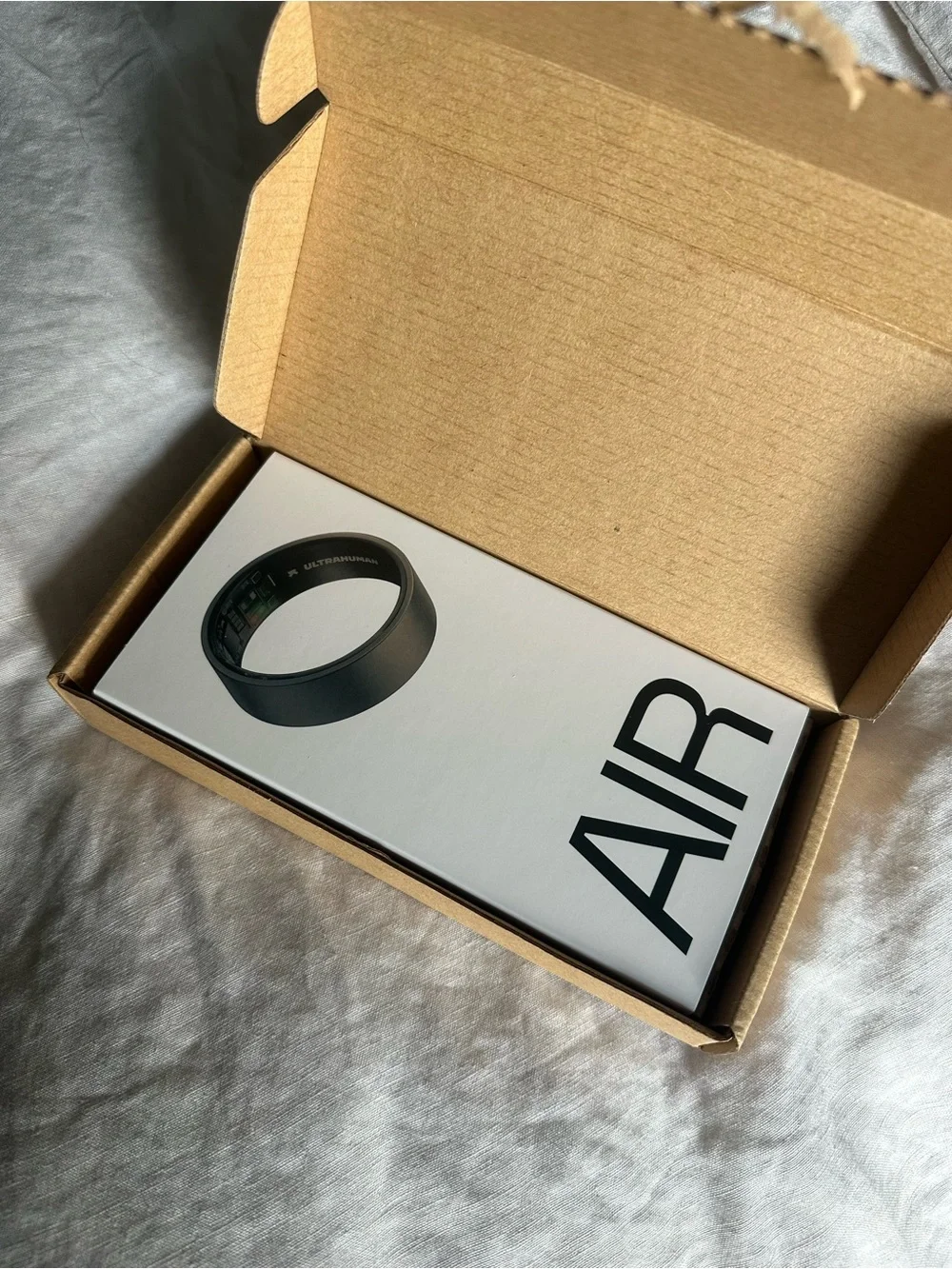 New Ultrahuman Ring AIR in Gold Size 7